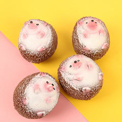 Niedliches / weiches / kleines Igel-Knetspielzeug / weiches Igelspielzeug / Dekompressionsspielzeug für Kinder / Geburtstagsgeschenk für Kinder 