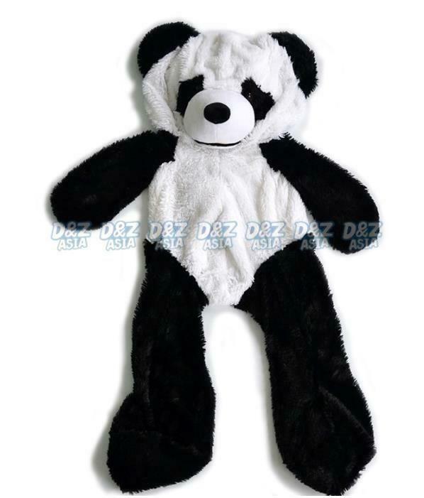 Cute Unfilled Giant Panda Bear Skin 300cm High Quality DIY Soft Stuffed Animal Shell Plush Doll Toy for Children Birthday Gifts