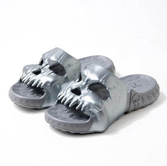 Demon Shoes Rubber Skull Skeleton Slippers Sandals