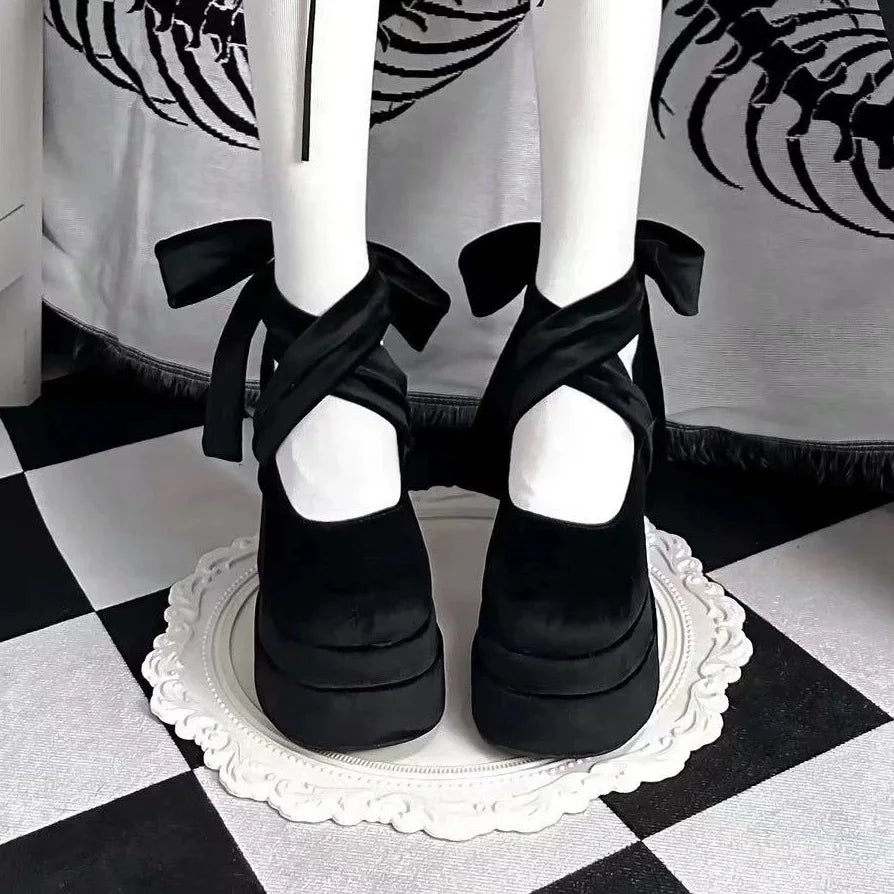 Designer Platform Women Mary Jane Shoes