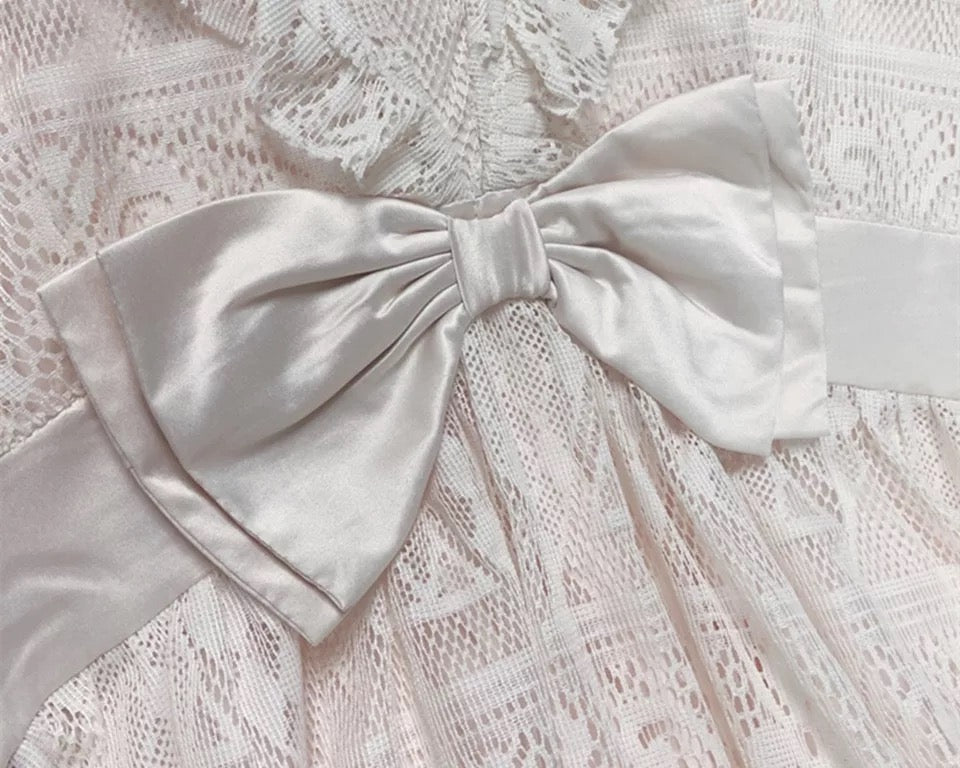Dolly Heart Vintage-style Royalcore Lace Princess Dress