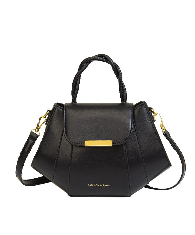 European And American Splicing Pumpkin Crossbody Bag