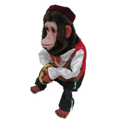 Famous Multi-Action,Funny Cymbal Playing Simulation Monkey the Chimp Vintage Electronic Plush Decoration Toy Original Source