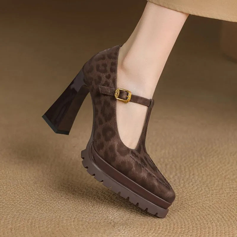 High-heeled Single Shoes