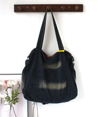 Tassel Large Capacity Denim Satchel Bags SX1015