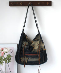 Tassel Large Capacity Denim Satchel Bags SX1015