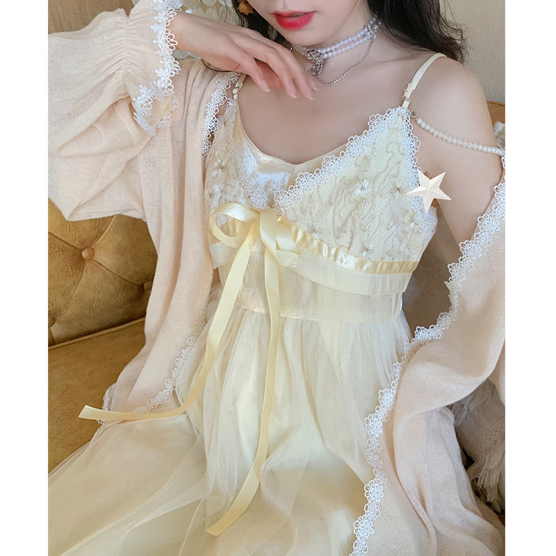 Gold Fortune Vintage-Aesthetic Romantic Fairy Princess Dress