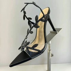 Gold High Heels