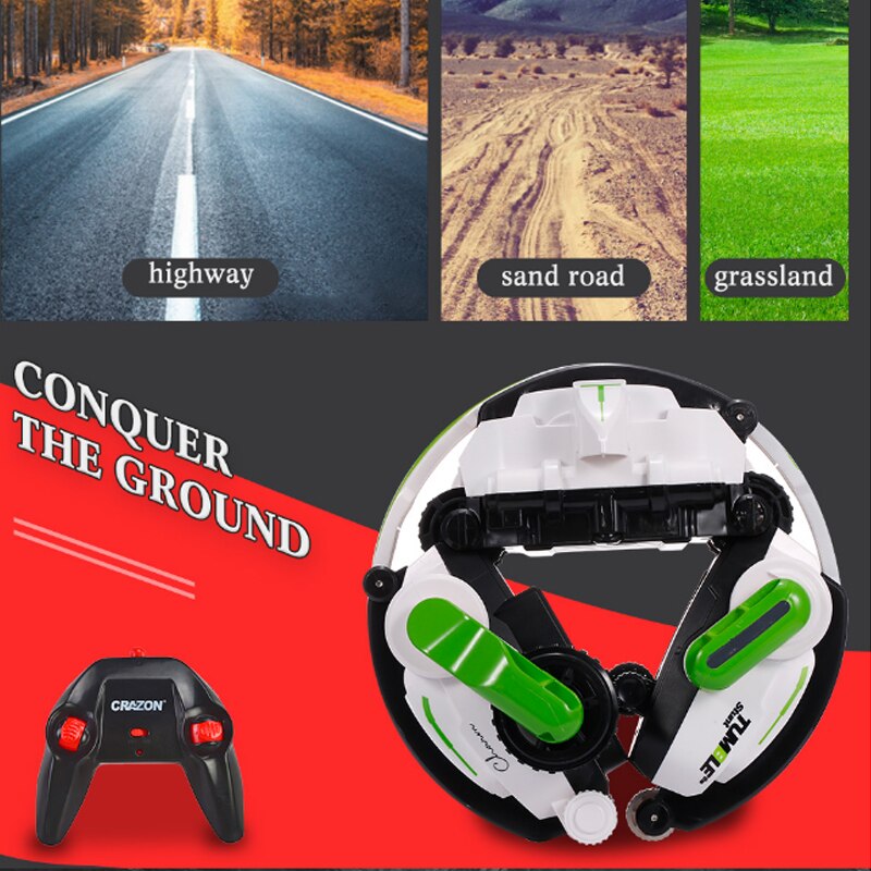 Mini Transform Stunt RC Car Toy