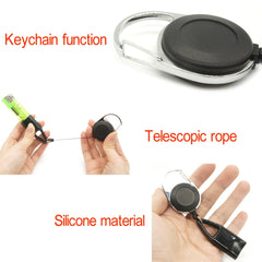 Anti-Lost Retractable Safe Lighter Keychain