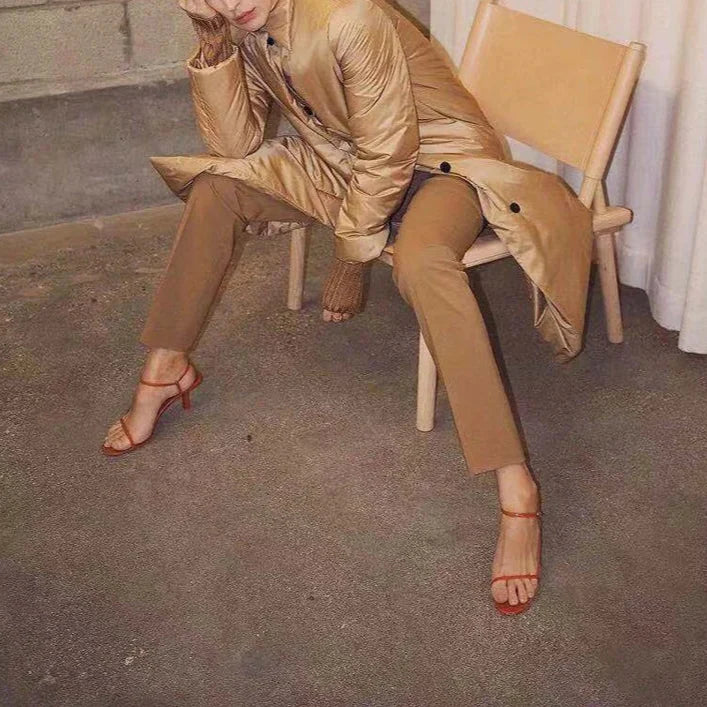 Minka Strappy Kitten Heels