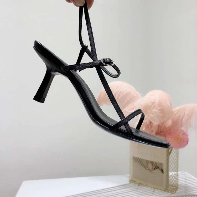Minka Strappy Kitten Heels