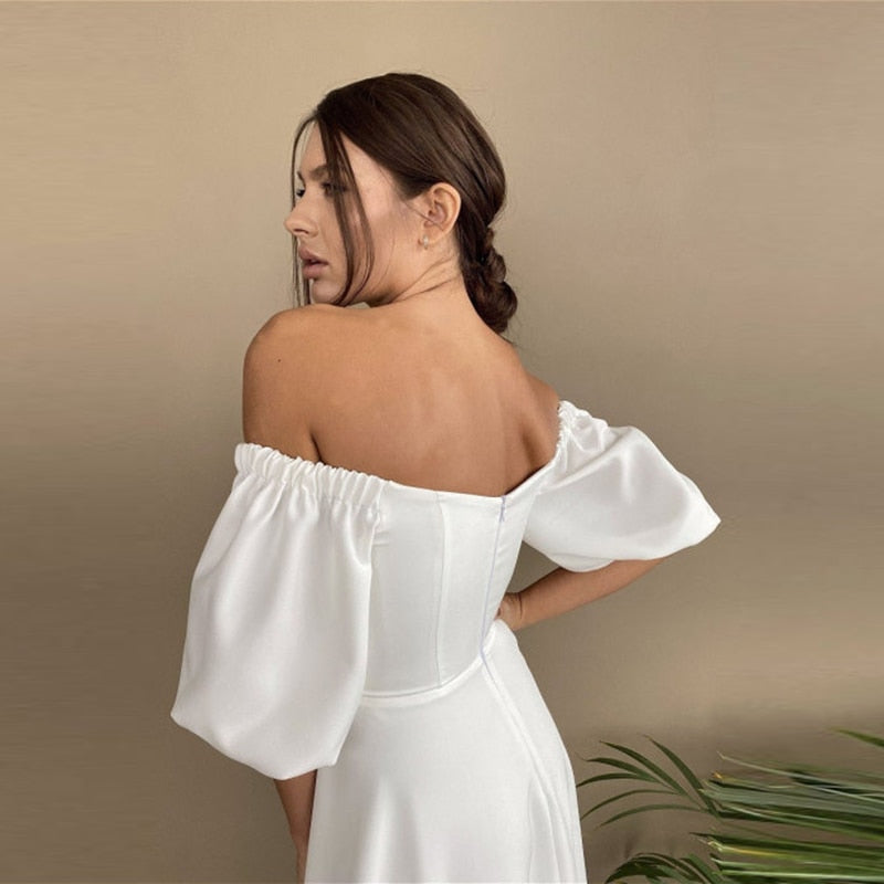 Felix Puff Sleeves Dress