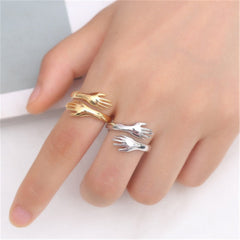 Forever Hug Love Resizable Ring