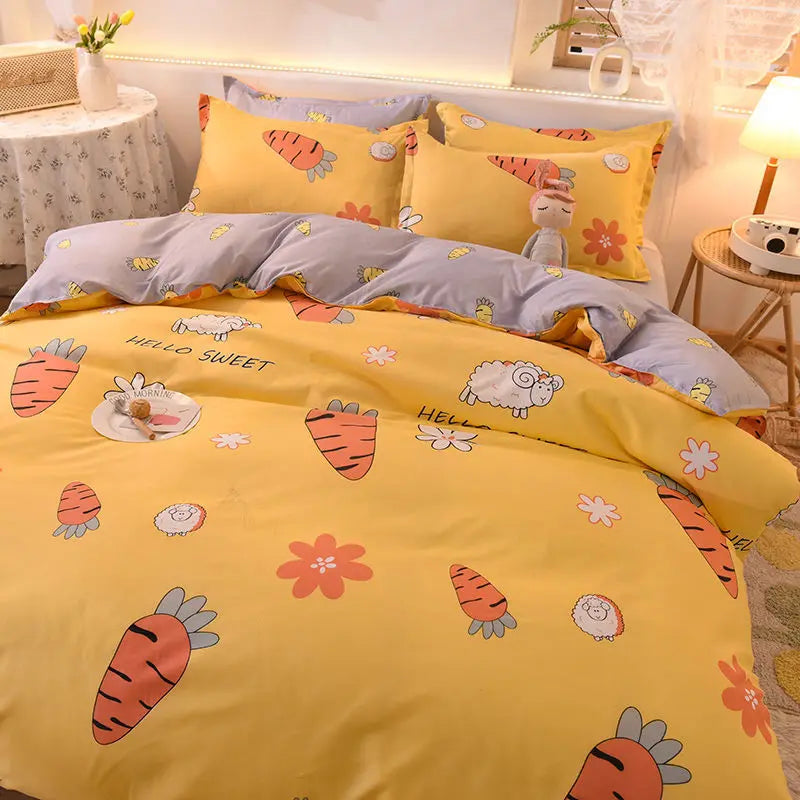 Orange Bedding Set