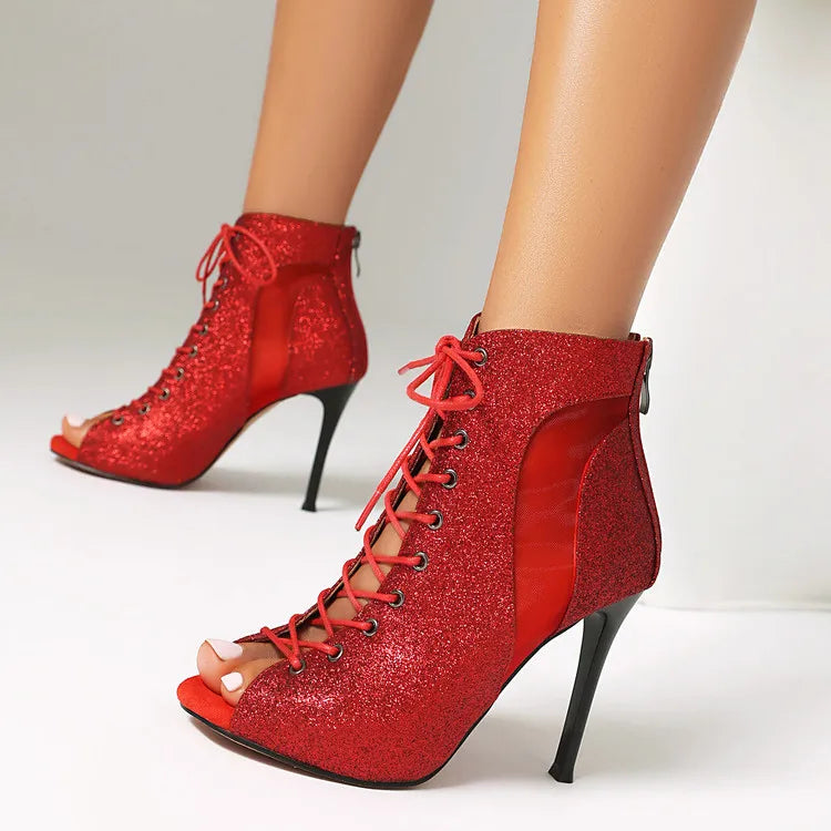 High-heeled Dancing Shoes