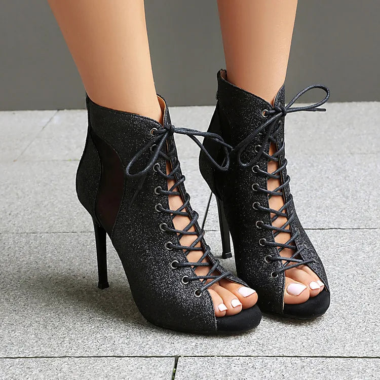 High-heeled Dancing Shoes