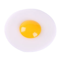 Imitation Egg Kinder-Weichplastik-Stretch-Spielzeug / Pochiertes Ei-Knetmusik / Spiegelei-Dekompressionsspielzeug für Kinder 