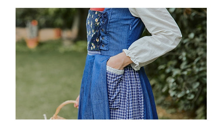 Kalina Cottage Witch Cotton Dress
