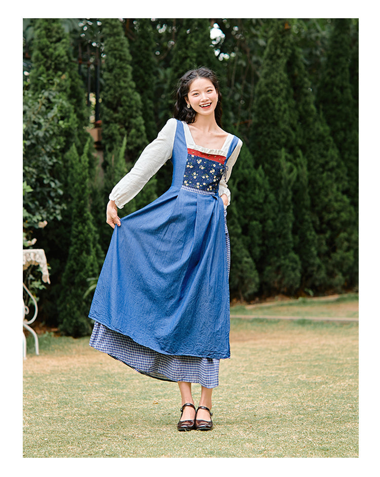 Kalina Cottage Witch Cotton Dress