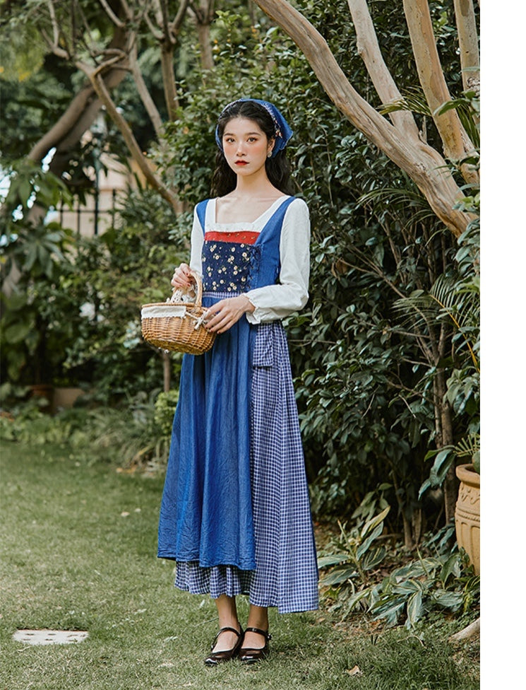 Kalina Cottage Witch Cotton Dress