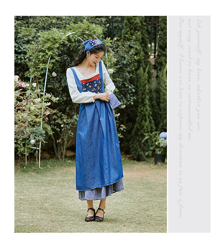 Kalina Cottage Witch Cotton Dress
