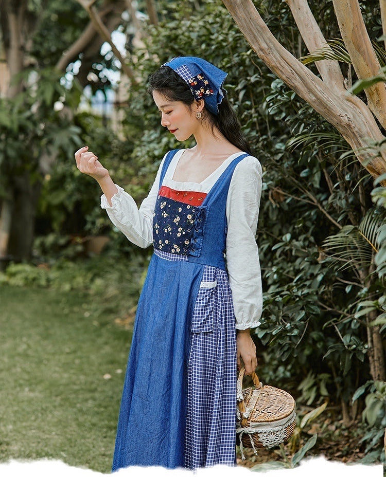 Kalina Cottage Witch Cotton Dress