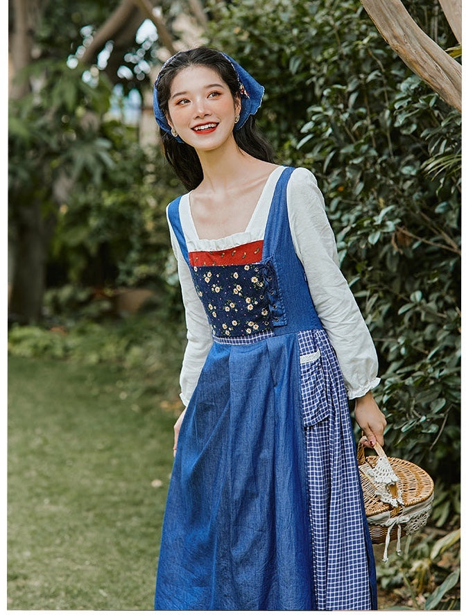 Kalina Cottage Witch Cotton Dress