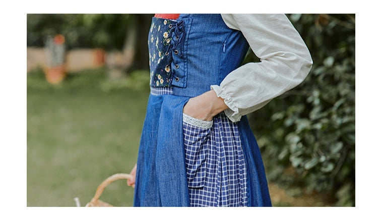 Kalina Cottage Witch Cotton Dress