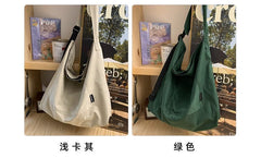 Plain Nylon Crossbody Bag