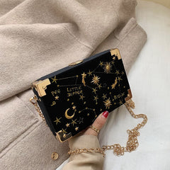 Crescent Crossbody Box Bag