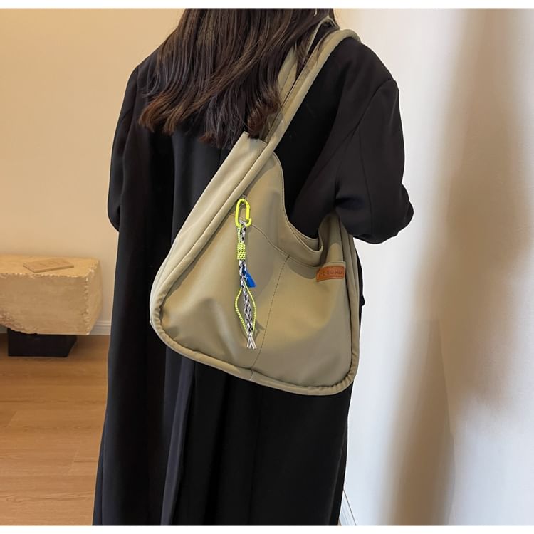 Plain Nylon Tote Bag