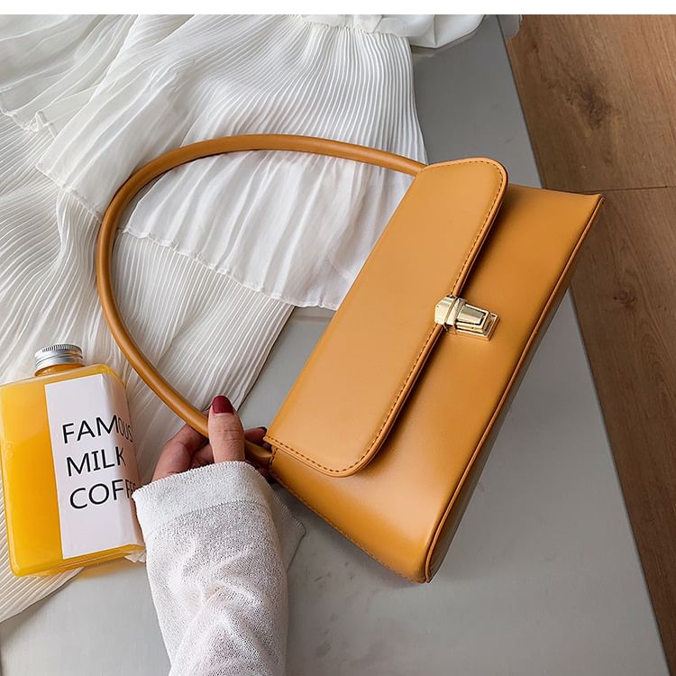 Bag Flap Faux Shoulder Leather