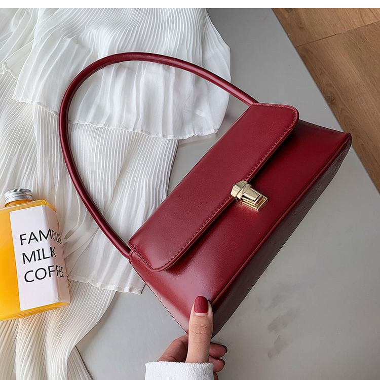 Bag Flap Faux Shoulder Leather