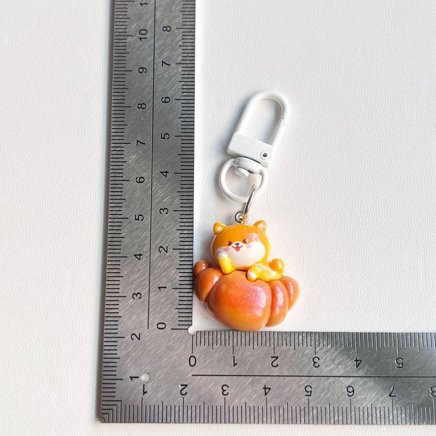 Dog Bakery Bag Charm Keyring
