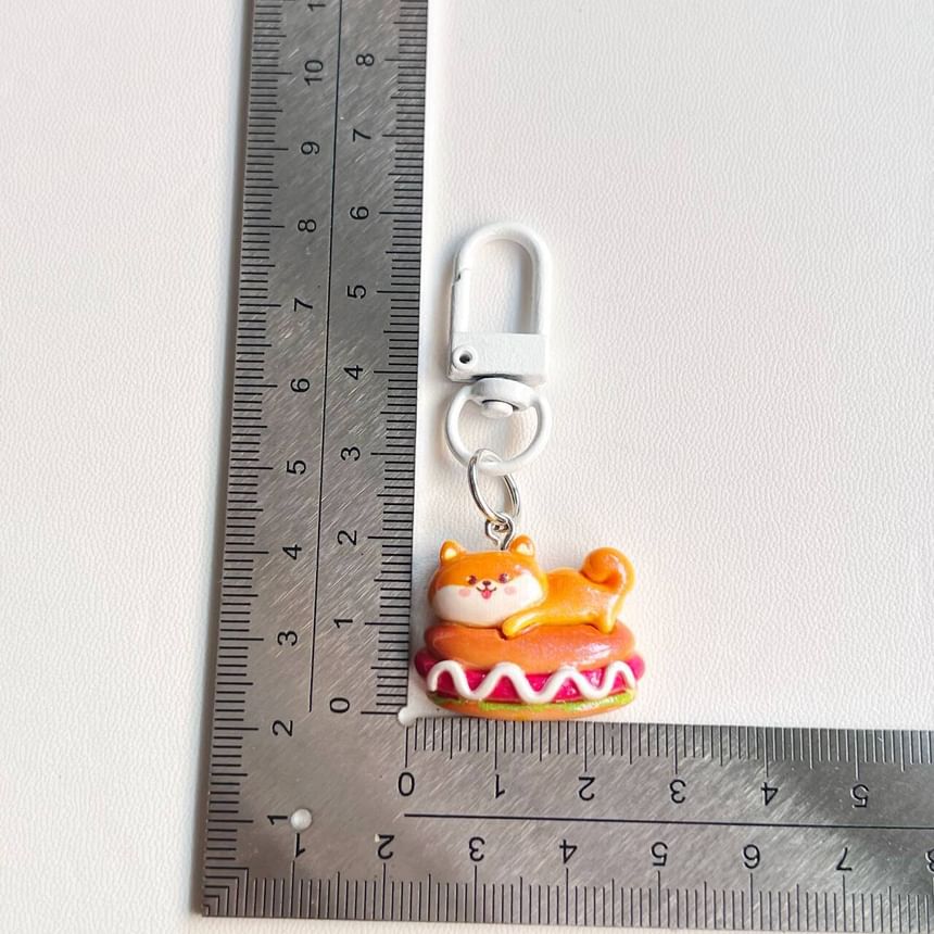 Dog Bakery Bag Charm Keyring