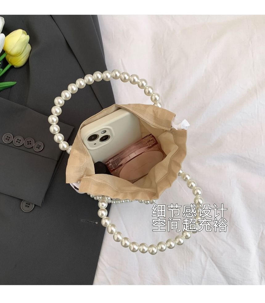 Designs) Crossbody Bag Faux Pearl (Various