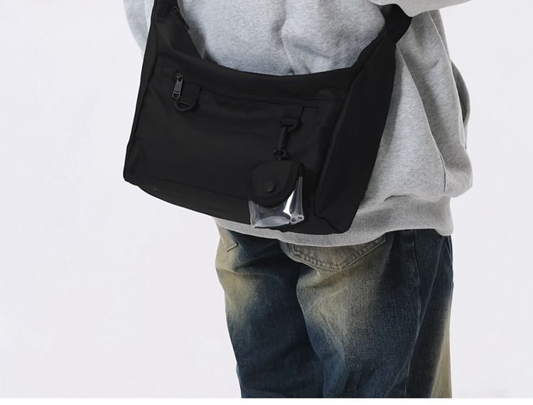 Plain Crossbody Bag + Coin Purse