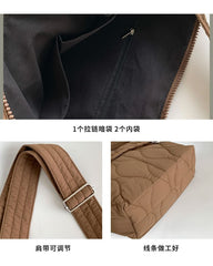 Crossbody Plain Bag Quilted