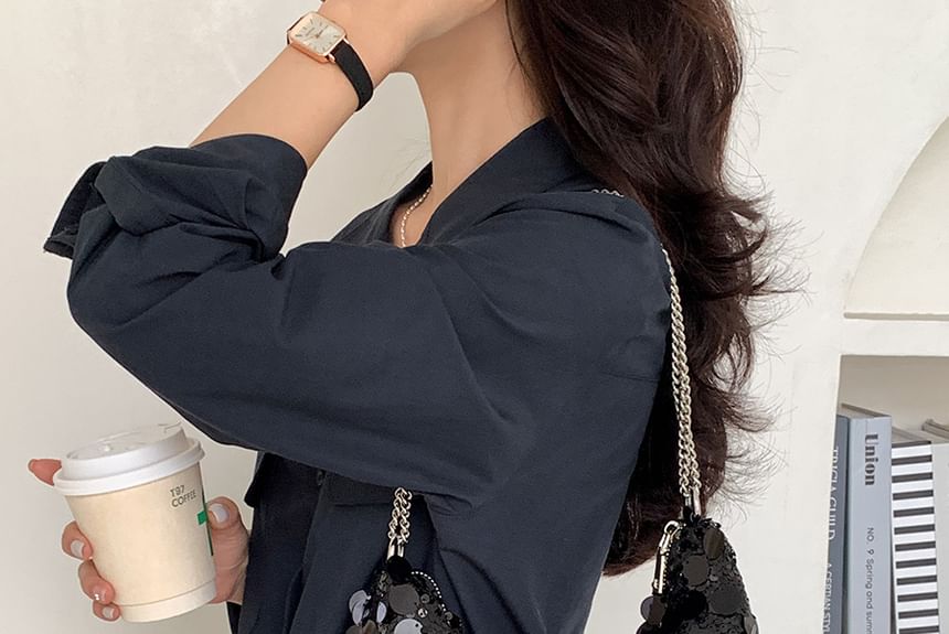 Strap Hobo Bag Chain Sequin