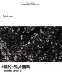 Crossbody Strap Chain Bag Sequin