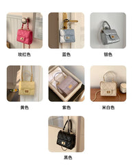 Bag Crossbody Quilted Chain Strap Flap