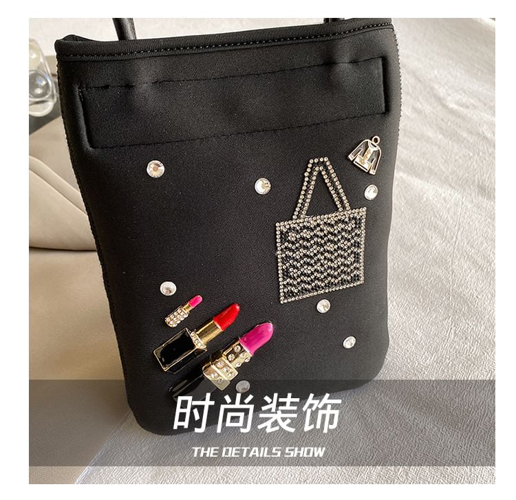 Bag Rhinestone Top Handle Crossbody