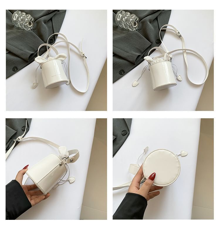 Bucket Faux Leather Bag
