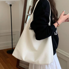 Faux Tote Bag Leather