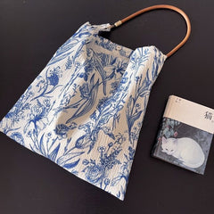 Tote Canvas Print Bag Floral
