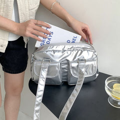 Bag Multi-Pocket Tote Plain