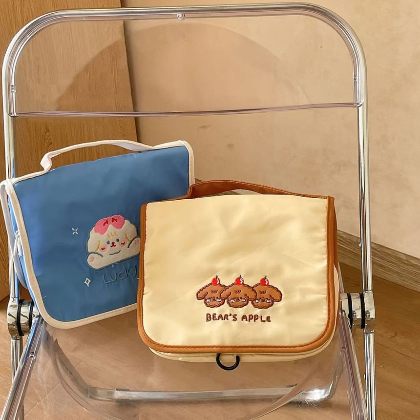 Animal Applique Toiletry Bag / Markup Bag