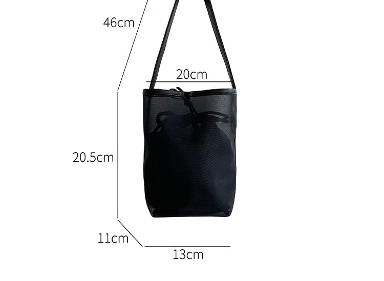 Pouch Bucket Bag Mesh +