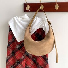 Bag Suede Faux Shoulder